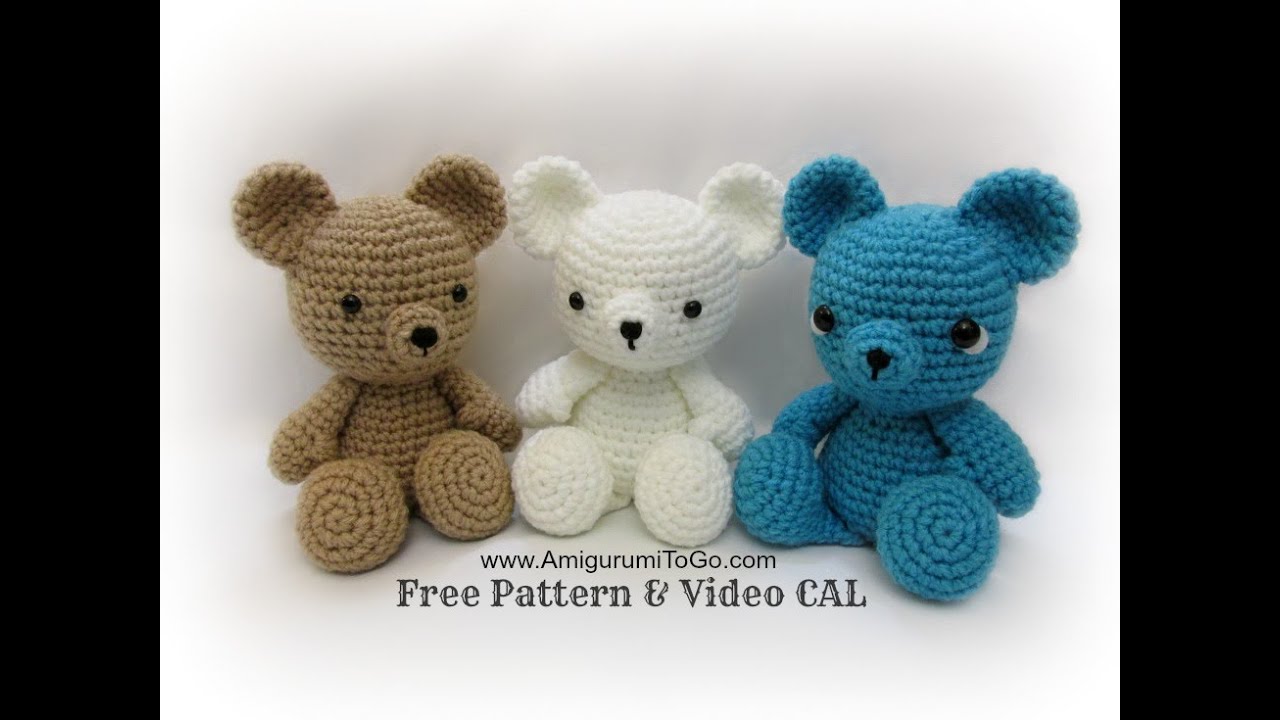 Crochet Bear Video Tutorial