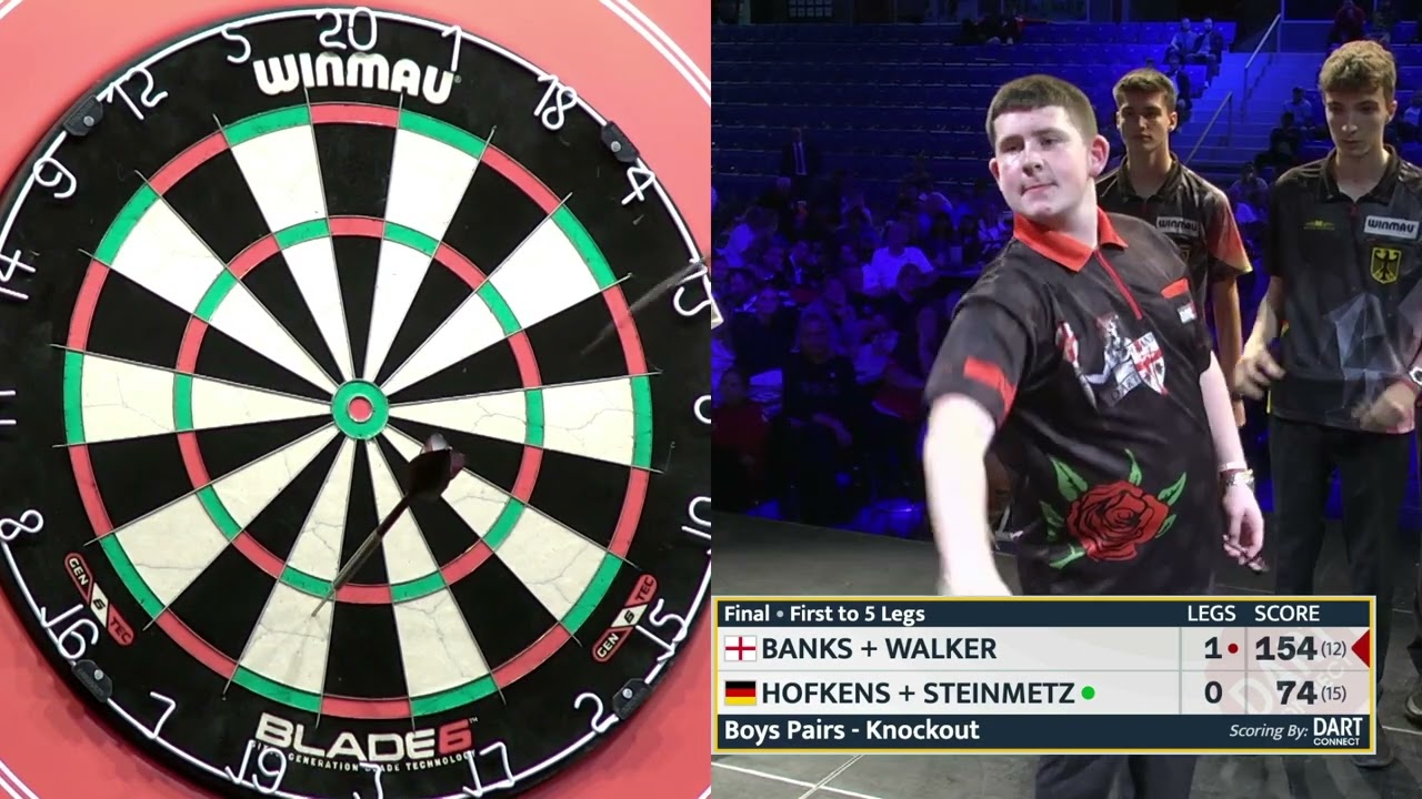 WDF World Cup 2023 - Boys Pairs - Banks + Walker vs Hofkens + Steinmetz