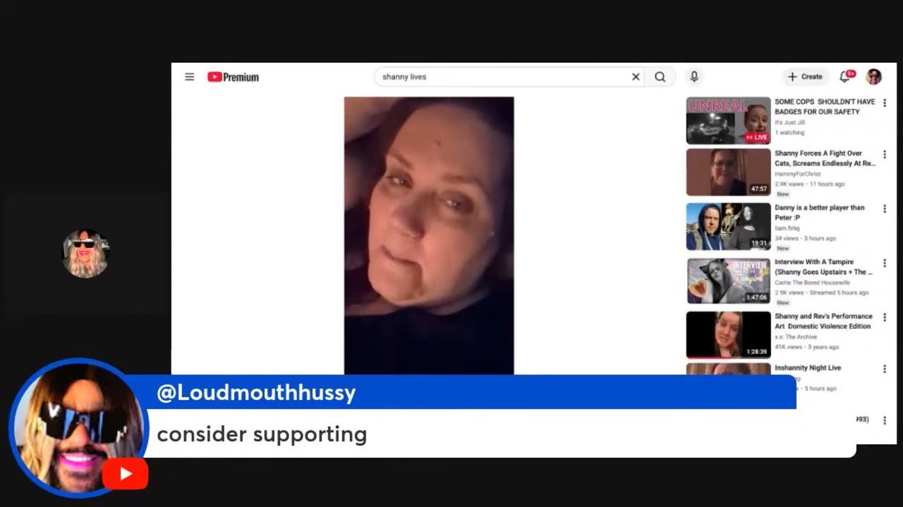 SHANNY GETS COP CALLED ON HER REVS PFA GETS DENIED