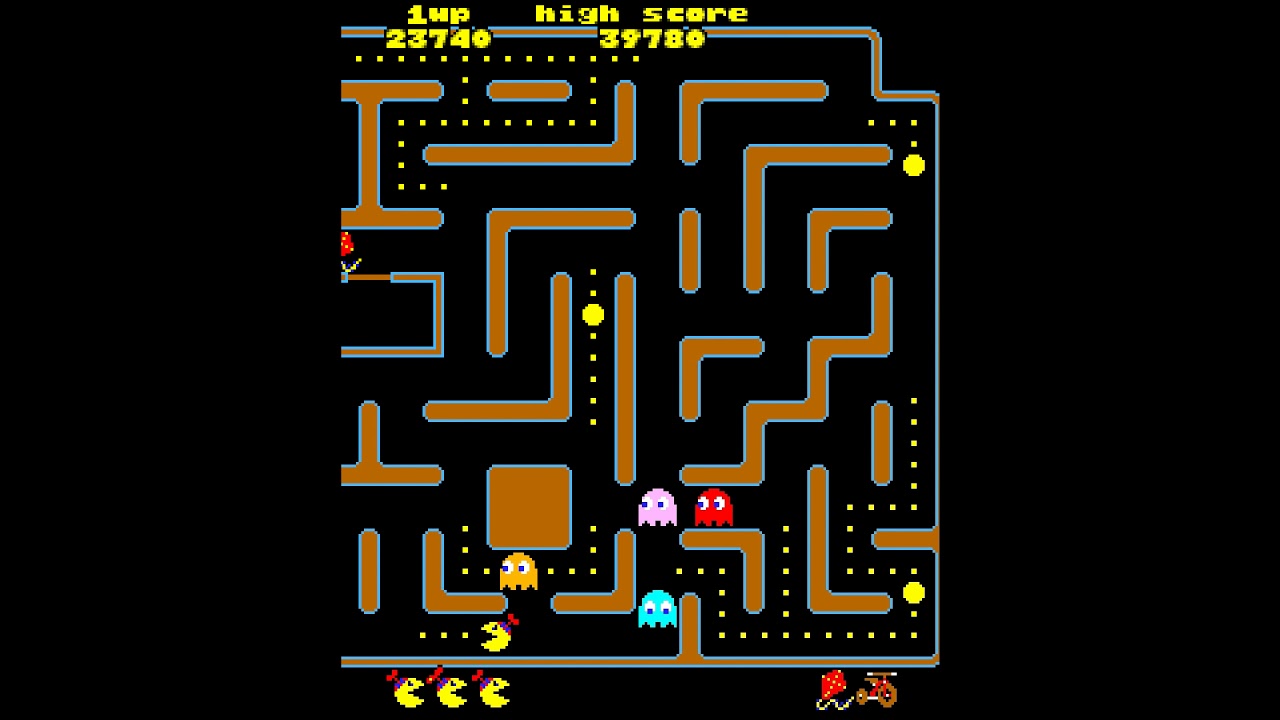 Pac-Man 37 - Jr. Pac-Man default (high score of 59,210)