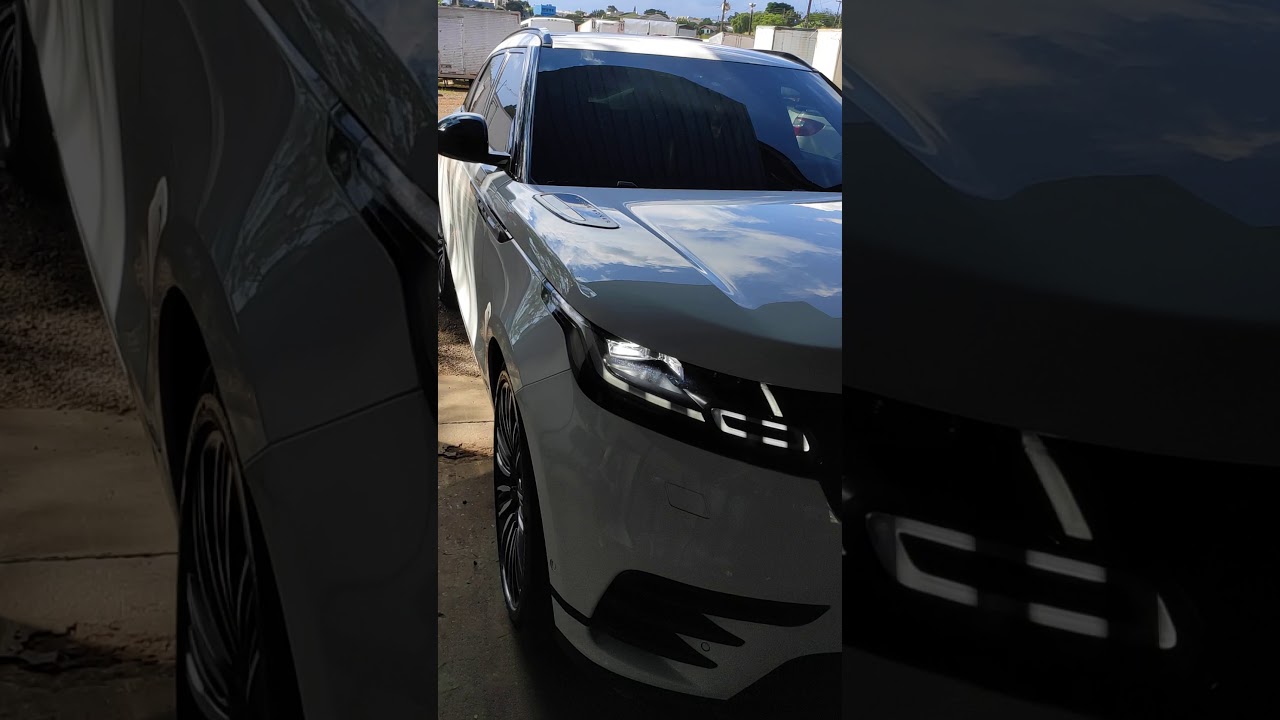 Range Rover Velar 2019 com difusor de escapamento... Stark difusores... Capanema escapamentos.