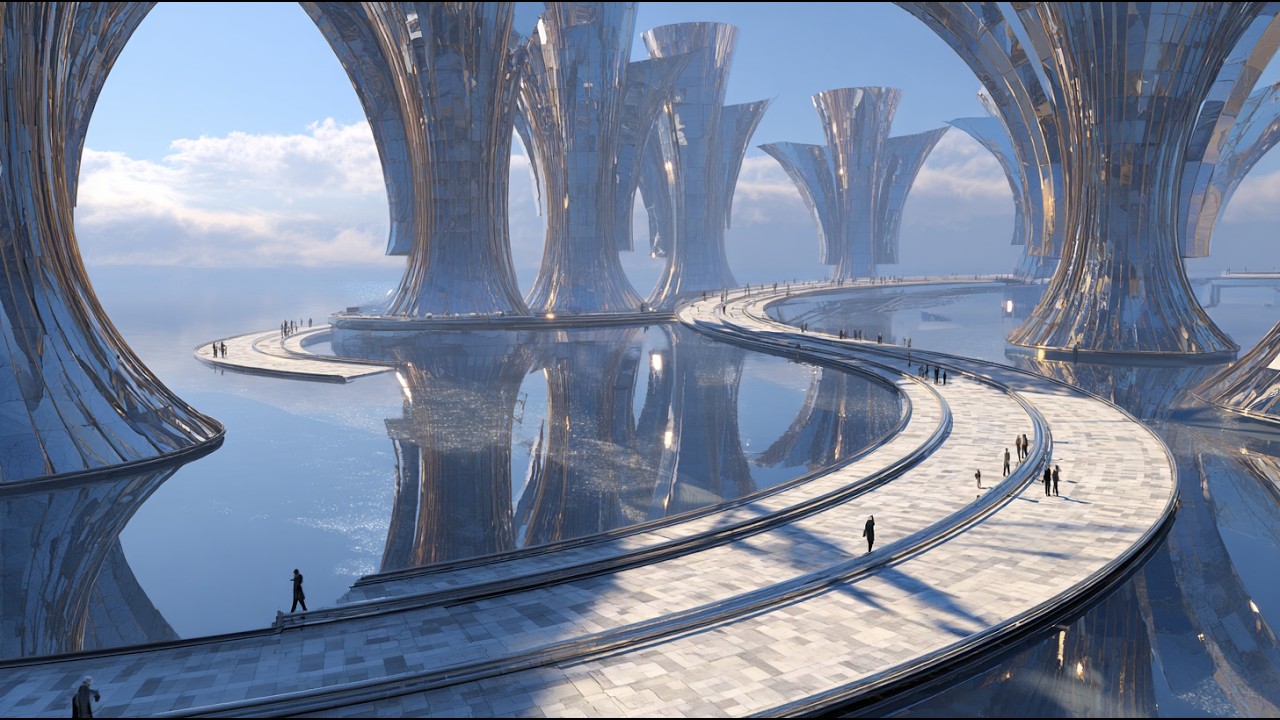The Lost City Of Atlantis Before The Fall | Architecture