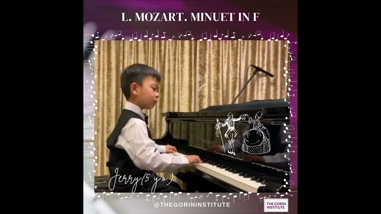 L. Mozart. Minuet in F.  | Jerry (5)  | Irina Gorin