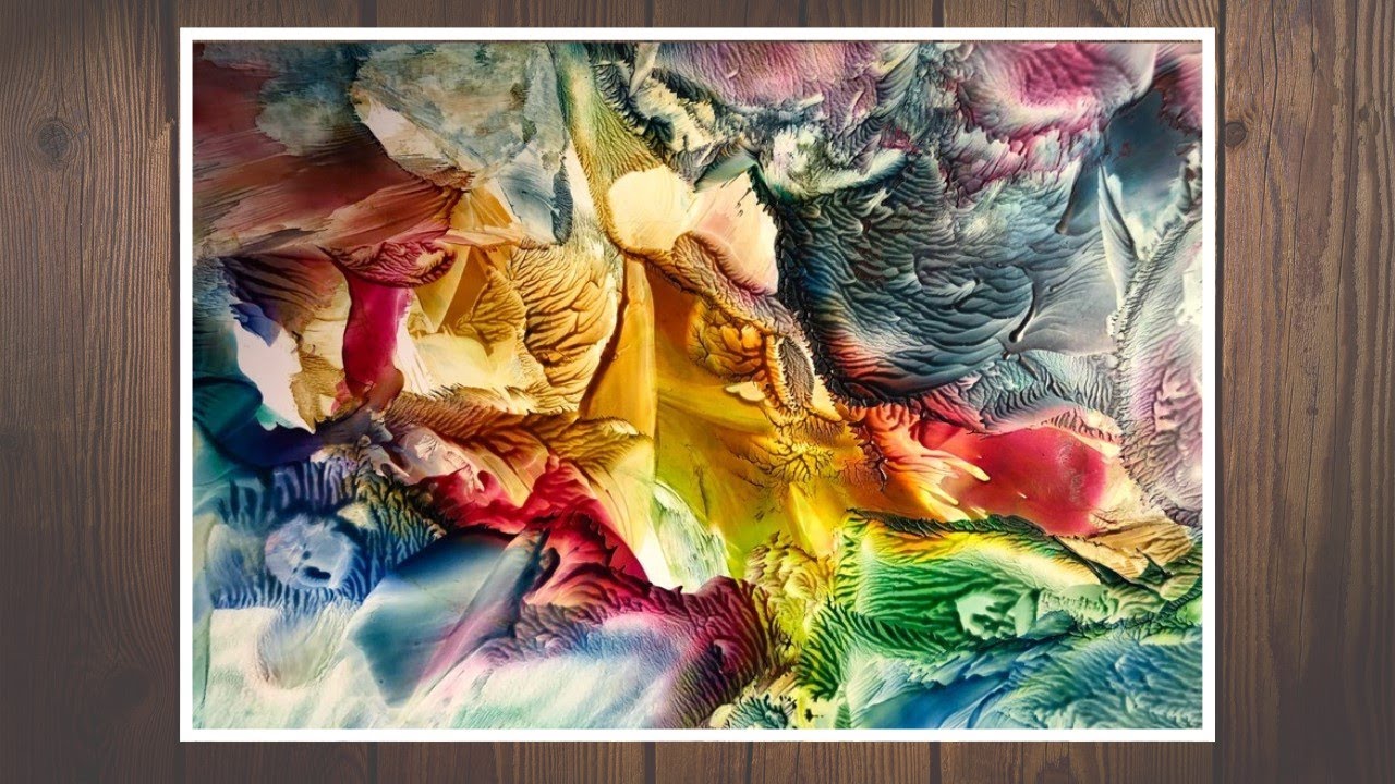 Keep It Simple - How To Paint Amazingly EASY Abstract Art In Minutes / LM Abstract Art