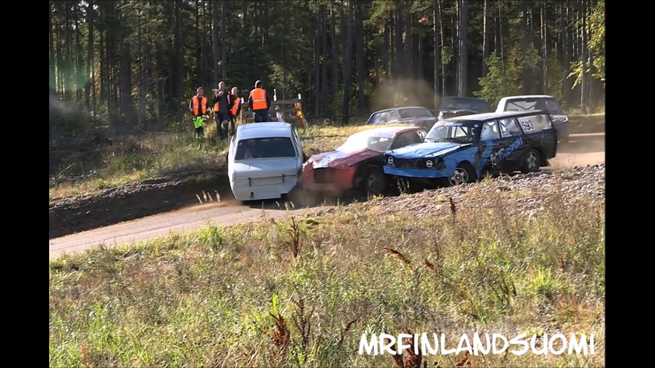 PotatisRacet Dag 1 Highlights Rullningar och krock &Aring;land 5 Oktober 2024 Folkrace