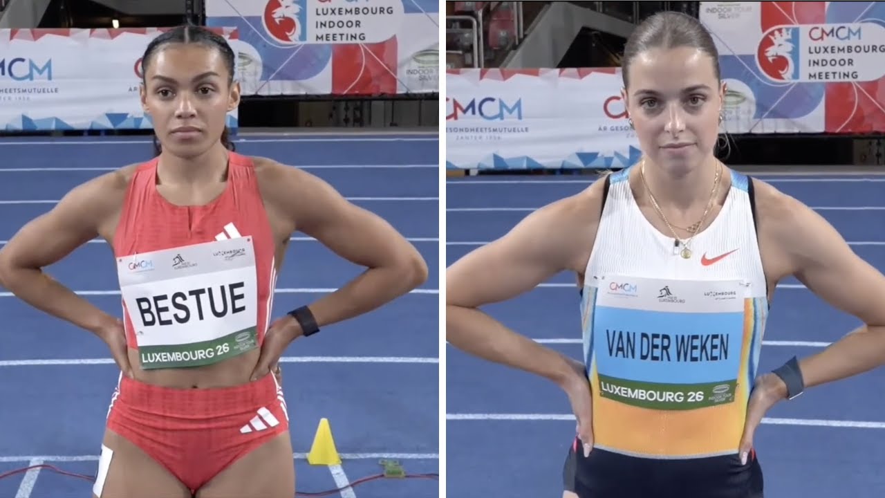Patrizia van der Weken vs Jaël Bestué in Luxembourg | Full 60m races + 200m | January 2026