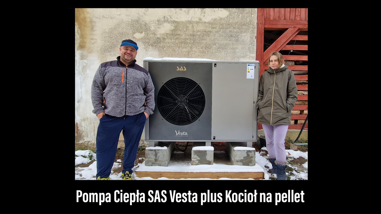 Hybryda, pompa ciepła plus kocioł na pellet #monoblock #propan #sasvesta  #karlukhydro
