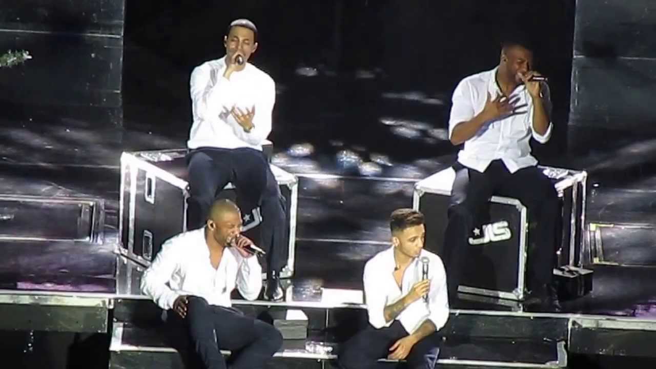 Aston Giving The Rest Of JLS Presents (22-12-13)
