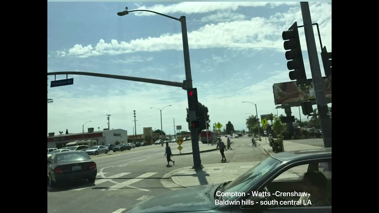 South central Los Angeles - Crenshaw-Watts - Compton -Baldwin hills 