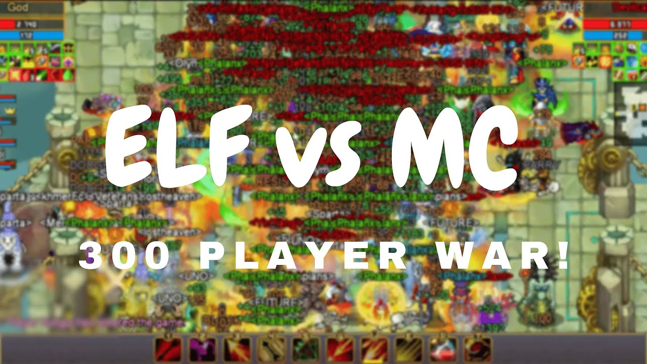 300 Players Spamming [