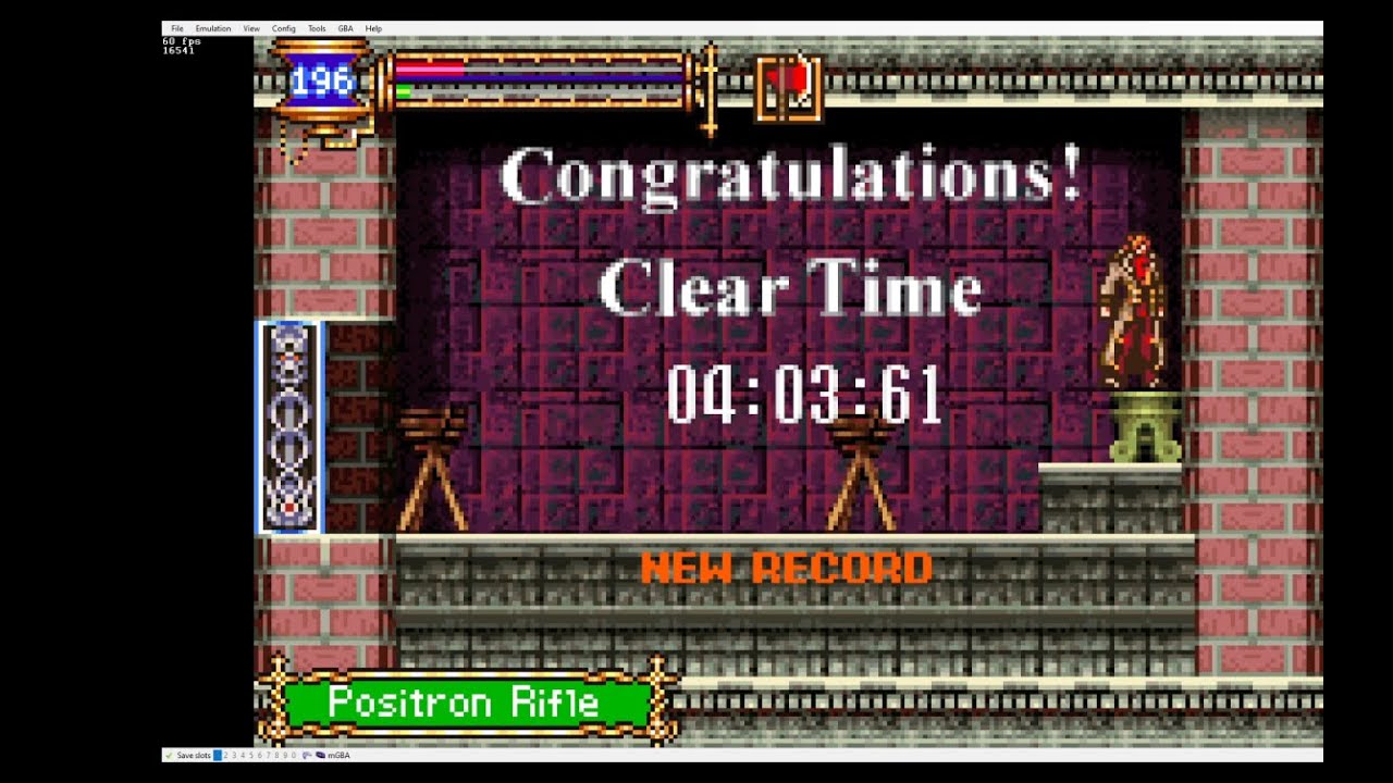 Castlevania: Aria of Sorrow - Julius Boss Rush in 4:03