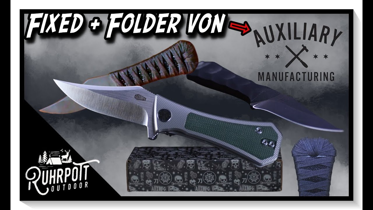 Wahnsinns Messer von Auxiliary Manufacturing - Knife Lounge Drop - Ruhrpott Outdoor