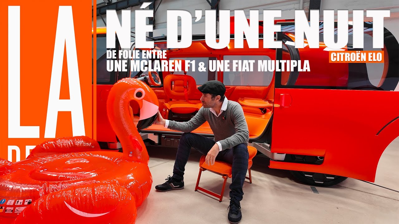 Citroën ELO : Si une McLaren F1 et une Fiat Multipla avaient fauté, voici le résultat !