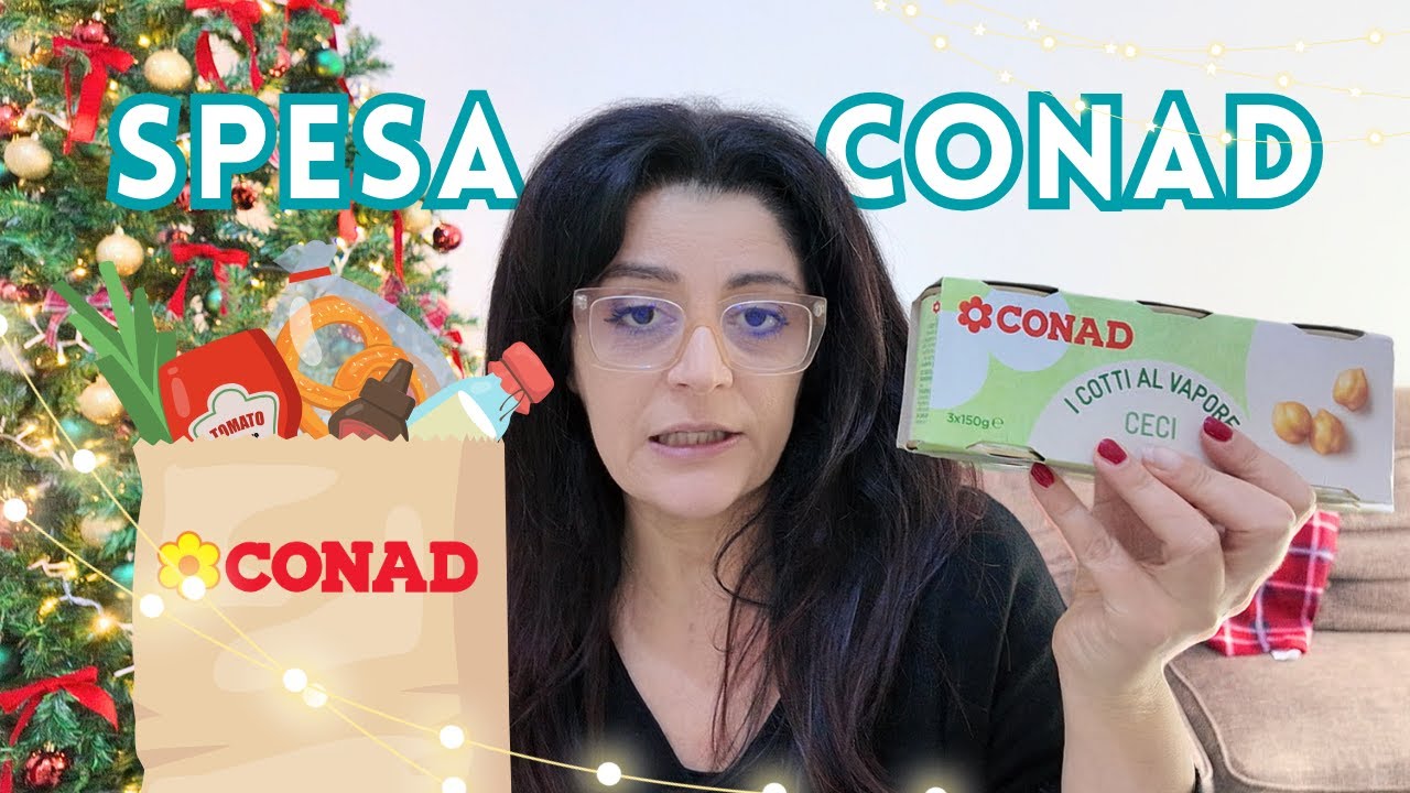 Piccolo svuota la spesa da Conad | Vlogmas 20