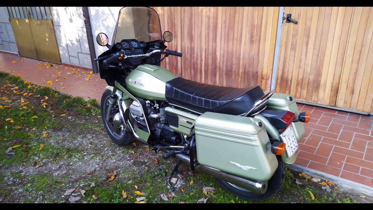 Moto Guzzi 1000SP cold Start
