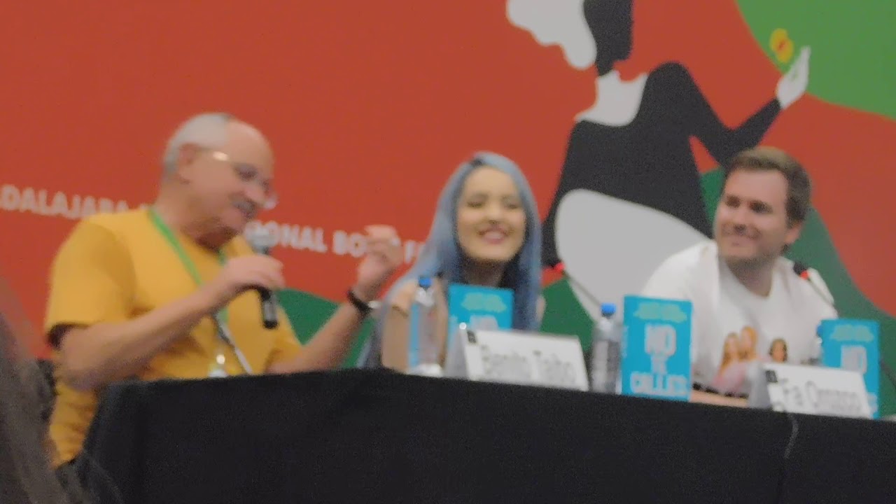 Fa Orozco | Benito Taibo | Javier Ruescas  | FIL Guadalajara 2018