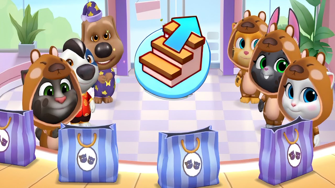 My Talking Tom Friends Lunar New Year update Gameplay Android ios 