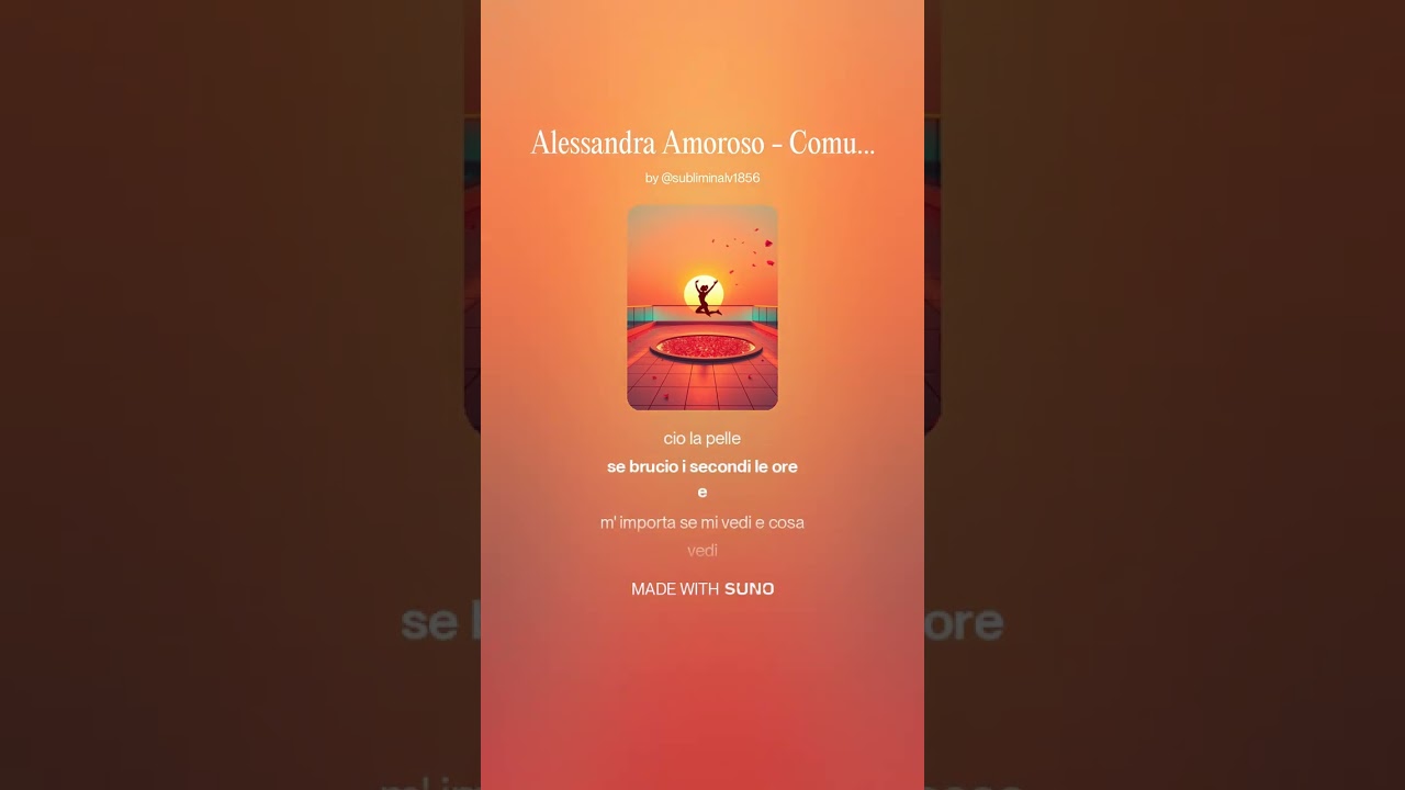 Alessandra Amoroso   Comunque andare 3 cover