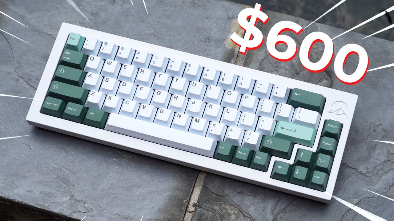 Изготовление моей индивидуальной механической клавиатуры за 600 долларов!