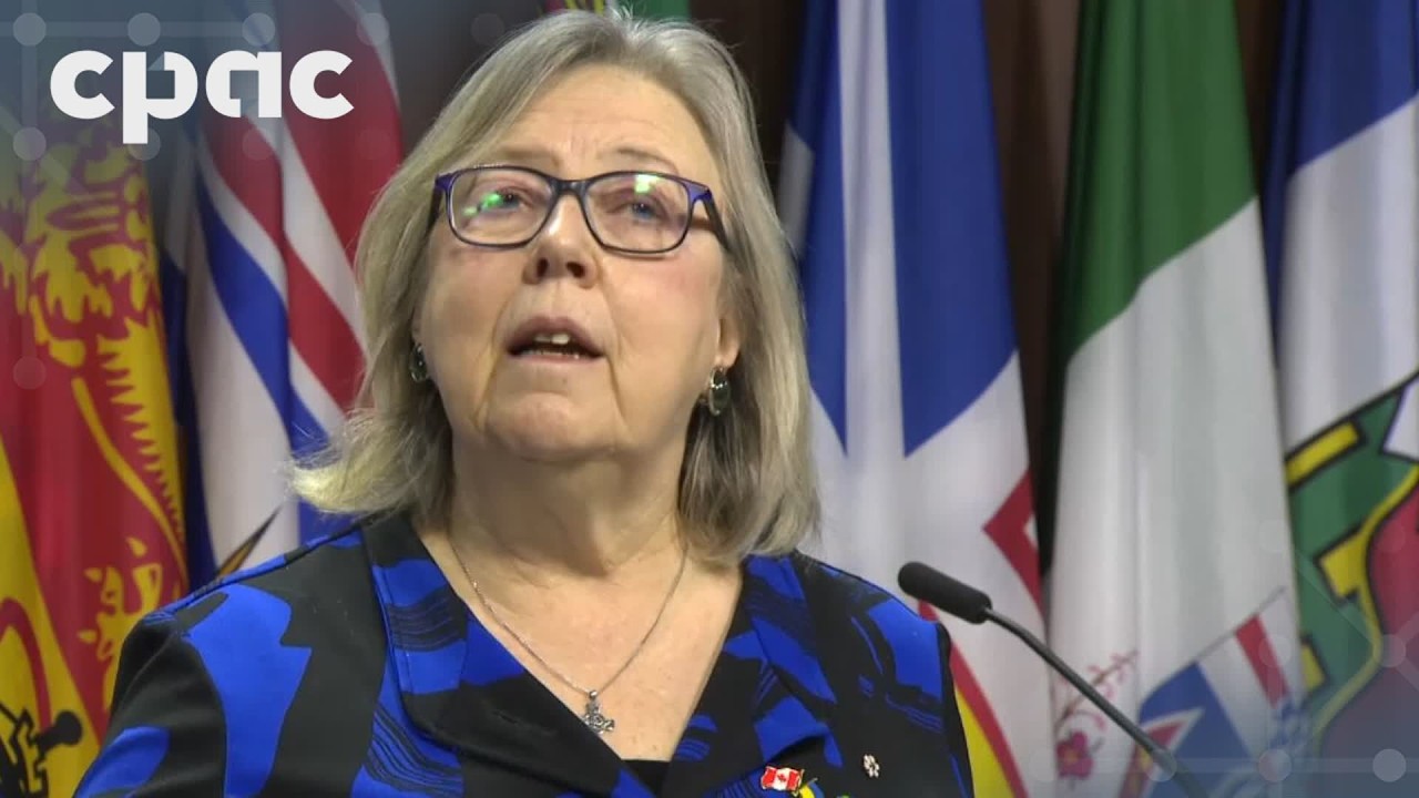 9:00 ET: Green Party Leader Elizabeth May discusses integrity of Canada’s democratic institutions