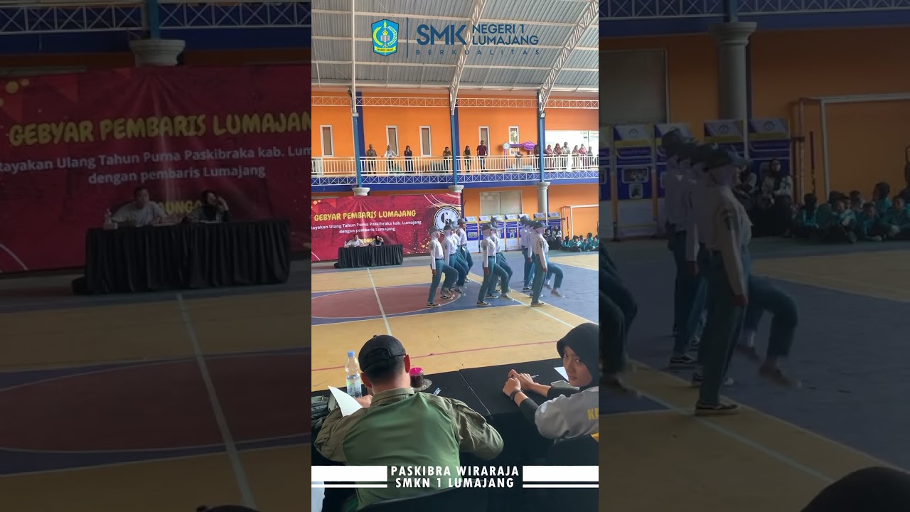 Perform Sang Juara Umum_Paskibra Wiraraja SMKN 1 Lumajang