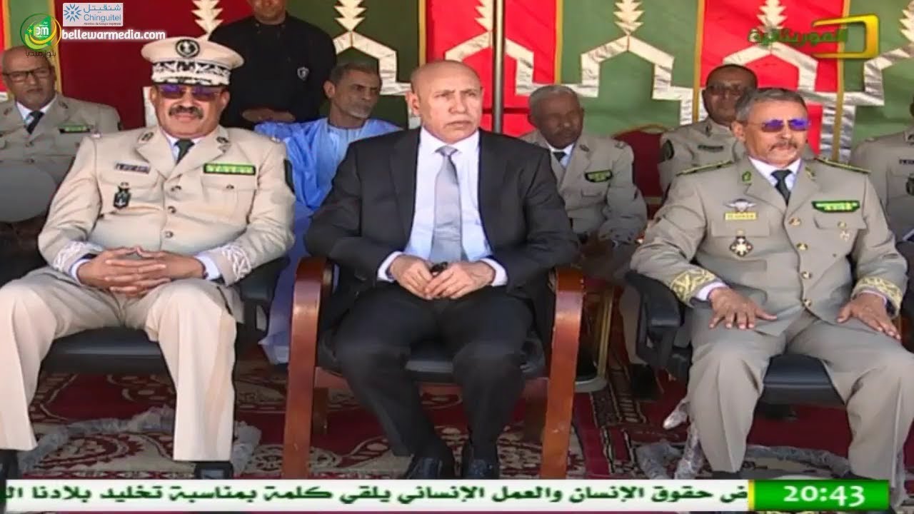 وزير الدفاع الوطني السيد محمد ولد الشيخ محمد أحمد يشرف رفقة قائدالدرك على تدشين  بعض المنشآت الخدمية