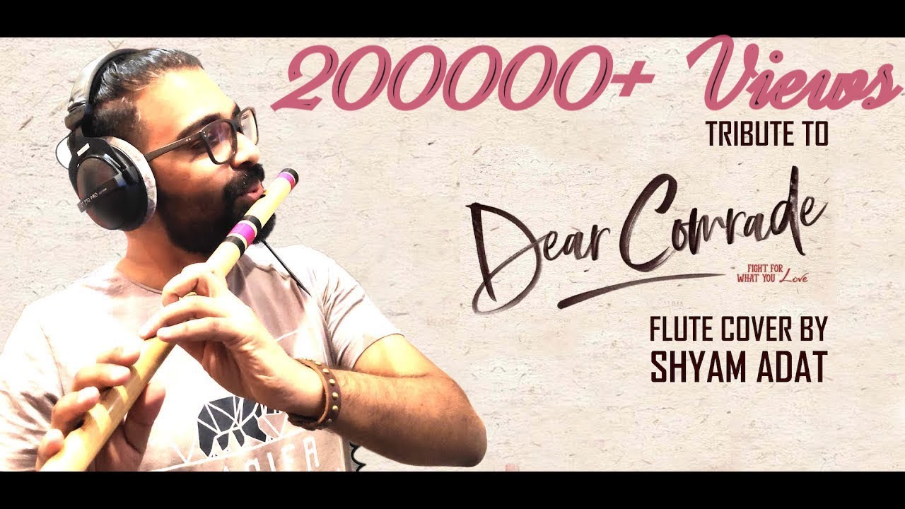 Kadalalle Song Cover | Flute Cover Song | Madhu Pole | Dear Comrade | Shyam Adat