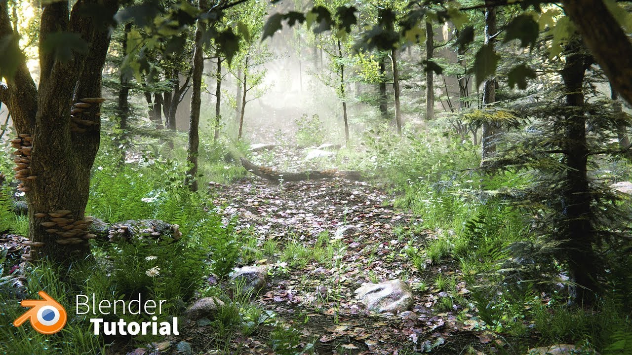 Create a Forest in Blender in 1 Hour