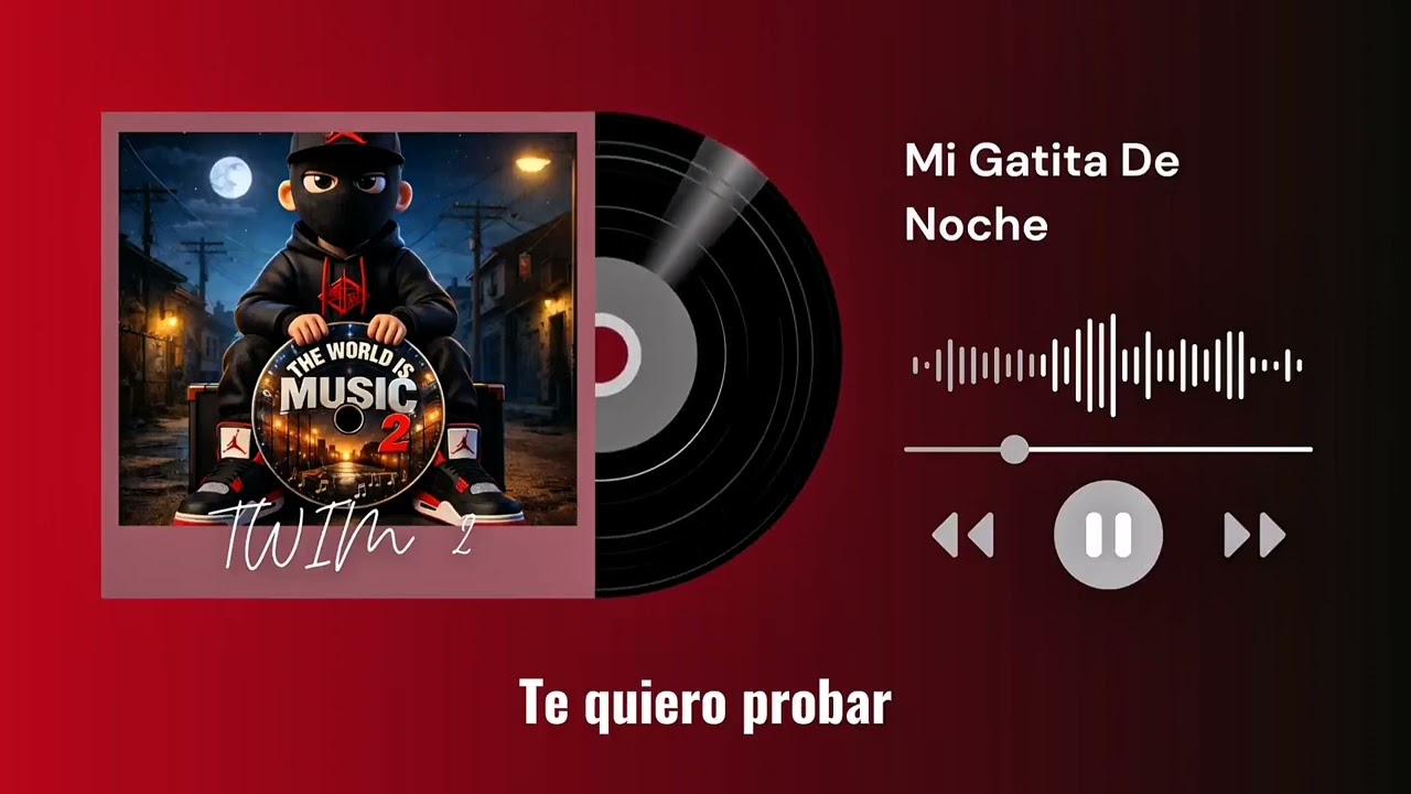 Mi Gatita De Noche🌃 - Draco.7 (Video Visualizer) ❌ (Prod.Kunay) TWIM 2 💽🌎