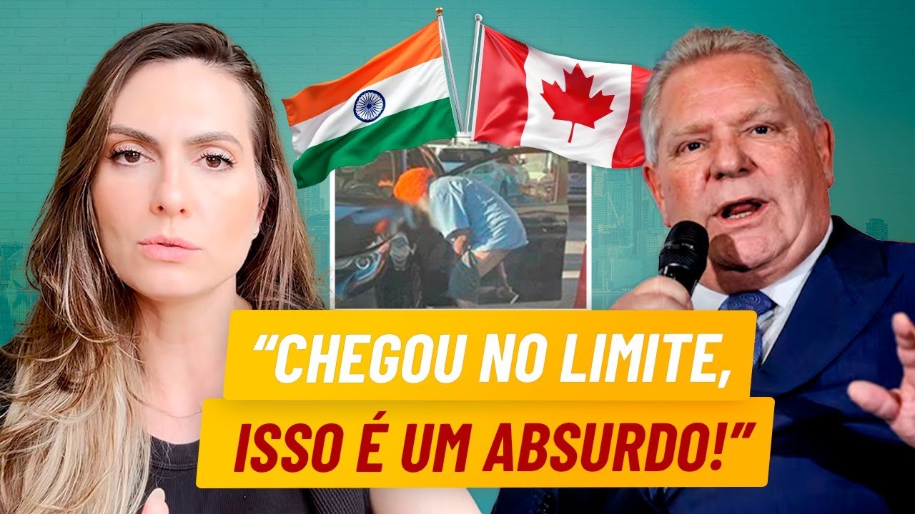 Canadenses odeiam os indianos? A polêmica que está rolando no Canadá!⚠️