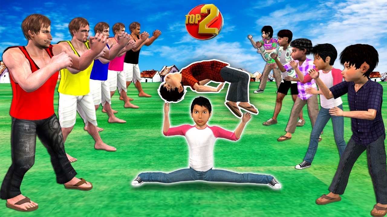 Kids Vs Adults Game Gymnastics Challenge Pehalwan Hindi Kahaniya Hindi Moral Stories Hindi Stories