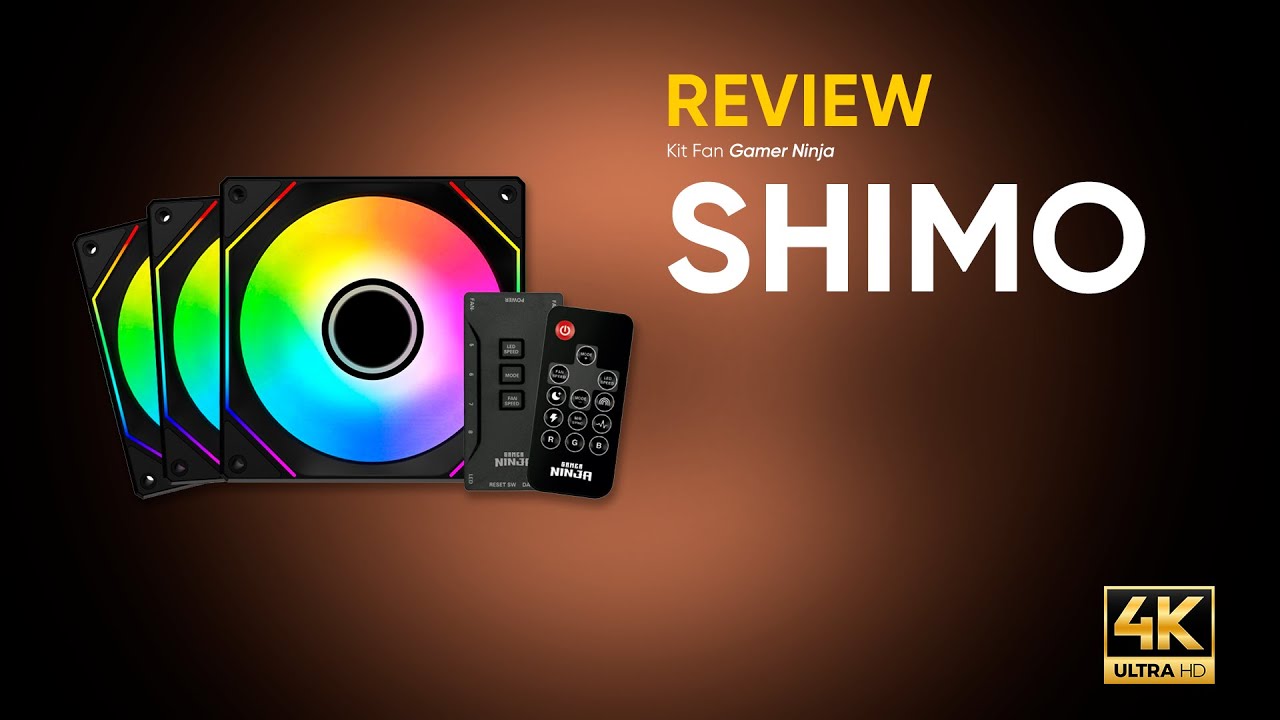 Kit Fan Com 3 Unidades Gamer Ninja Shimo ARGB: 3 Fans + Controladora – Vale a Pena?