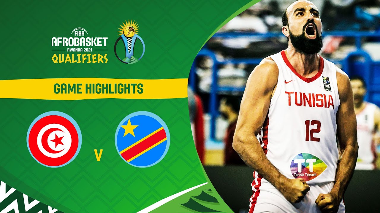 Tunisia - Congo DR | Highlights - FIBA AfroBasket 2021 Qualifiers