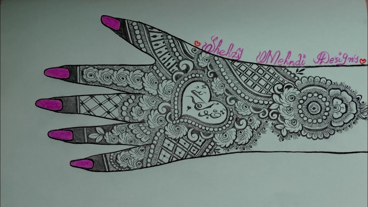 Very beautiful front hand bridal mehndi design |Dulhan mehndi design |full hand Dulhan mehndi design