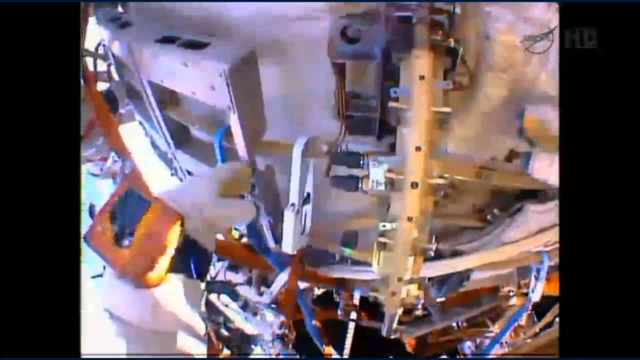 Spacewalk from International Space Station  part 2