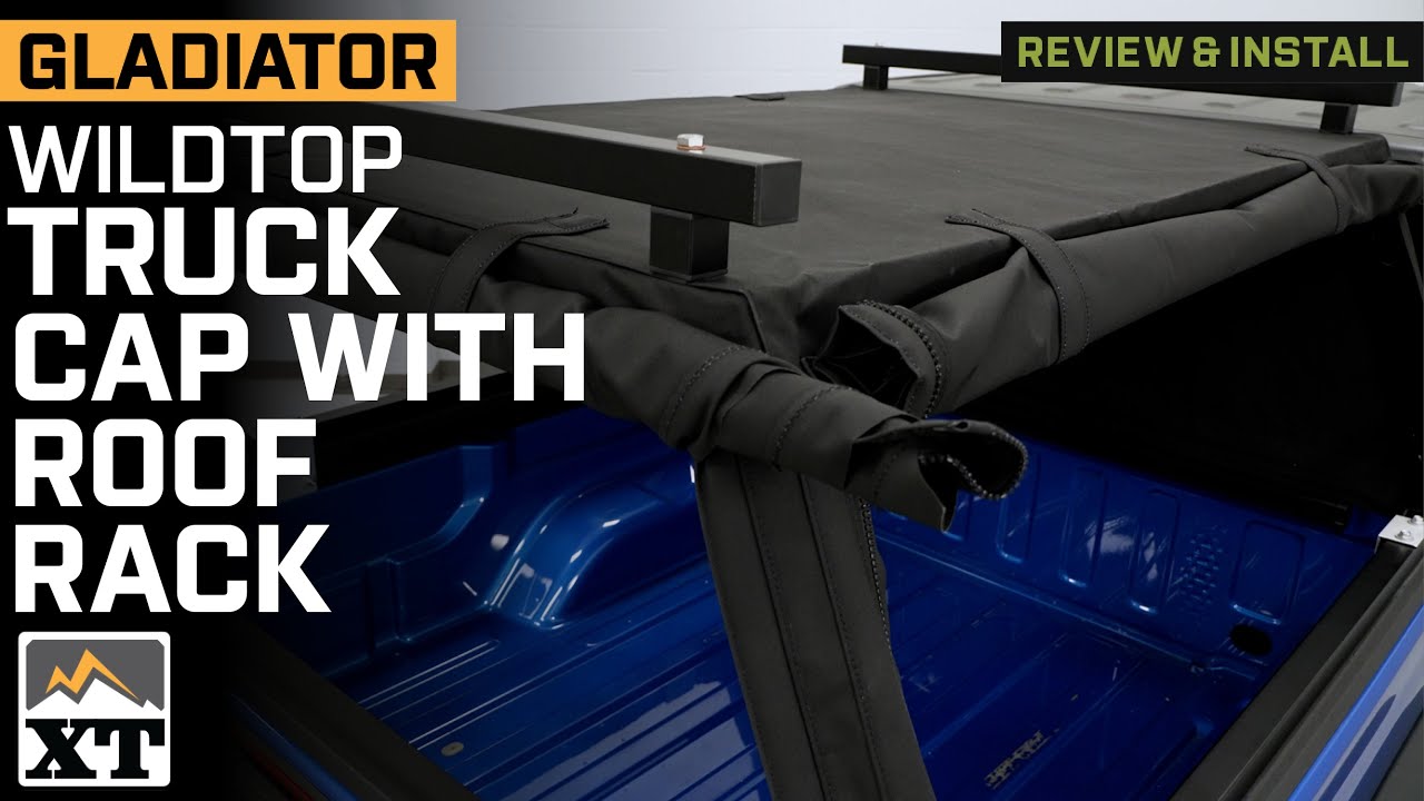 Jeep Gladiator JT WildTop Soft Truck Cap with Integrated Roof Rack Review & Install
