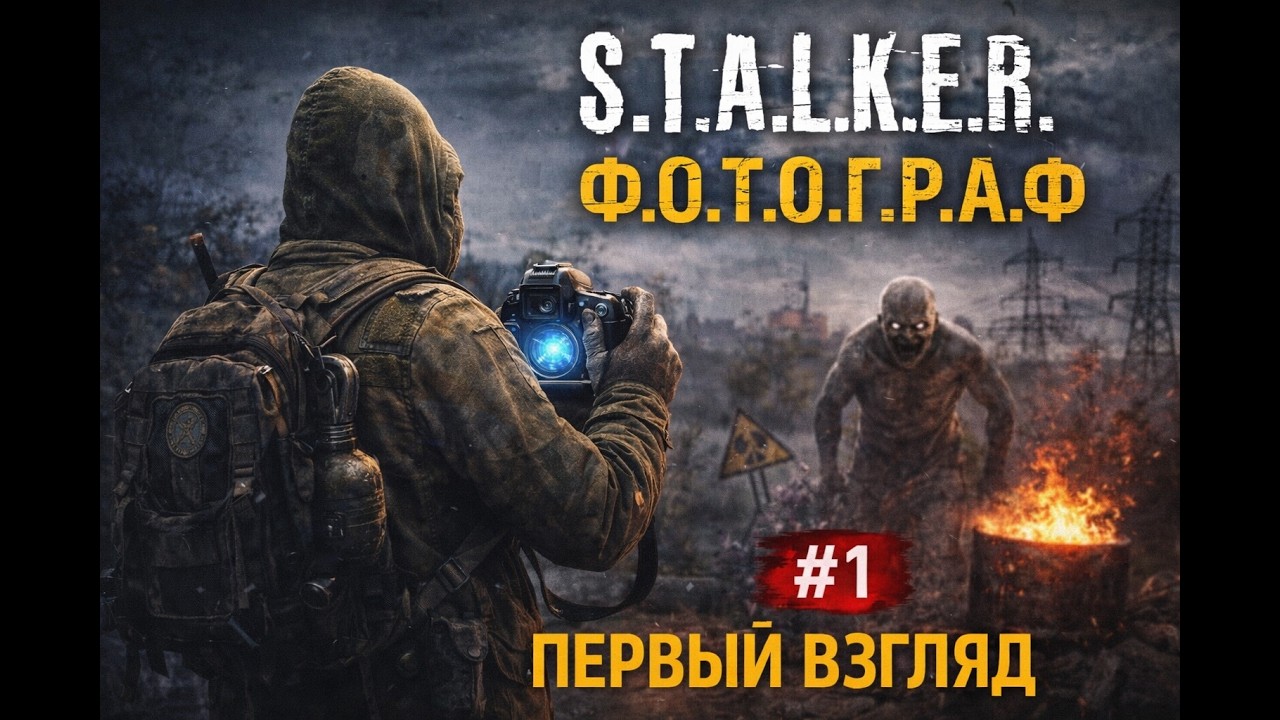 S.T.A.L.K.E.R Фотограф — Первый раз играю в легенду! | прохождение #1