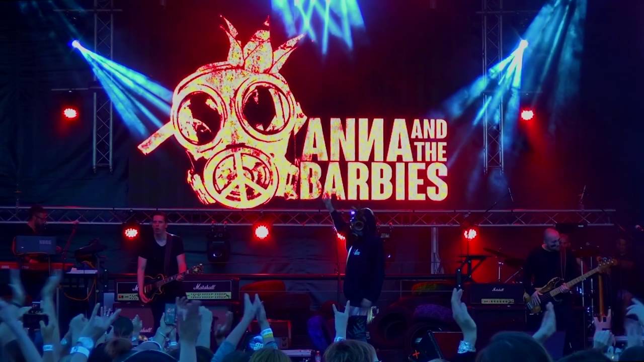 Anna and the Barbies - Utópia turné 3. Barba Negra Track 2016.06.17.