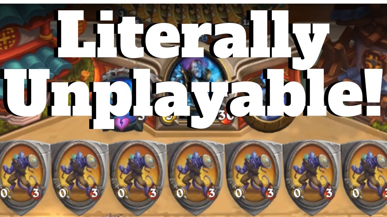 Filling Your Opponent's Board with 0/3 Taunts! [Hearthstone Game of the Day]