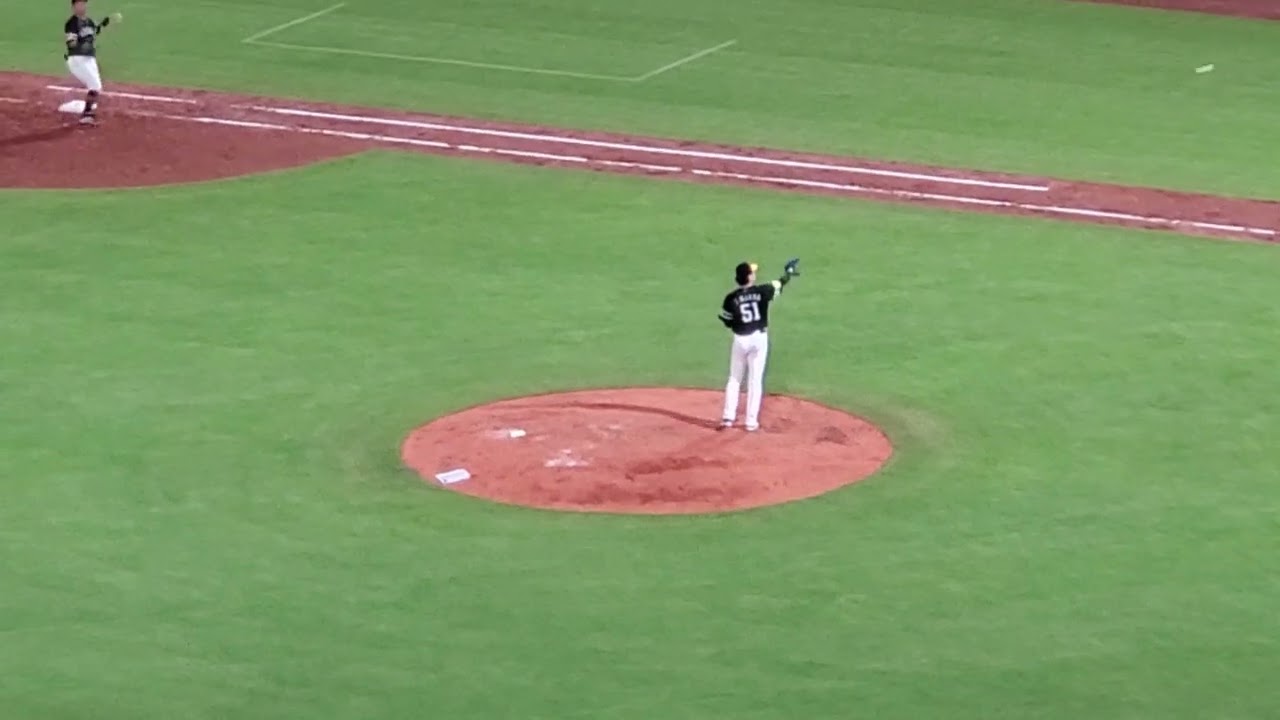 20250618　前田純　投球練習@MAZDA Zoom-Zoom ｽﾀｼﾞｱﾑ広島･ﾋﾞｼﾞﾀｰﾊﾟﾌｫｰﾏﾝｽ 日本生命ｾ･ﾊﾟ交流戦