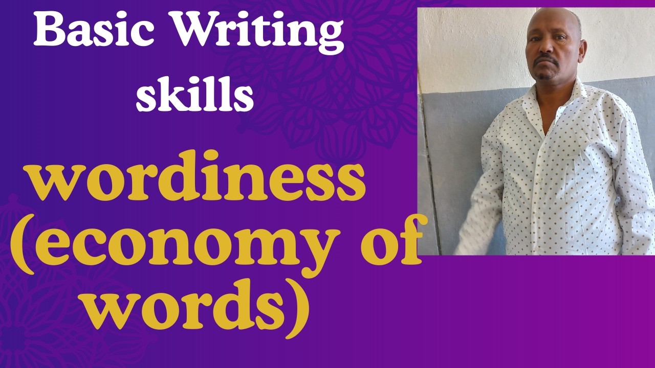Basic Writing skills: wordiness