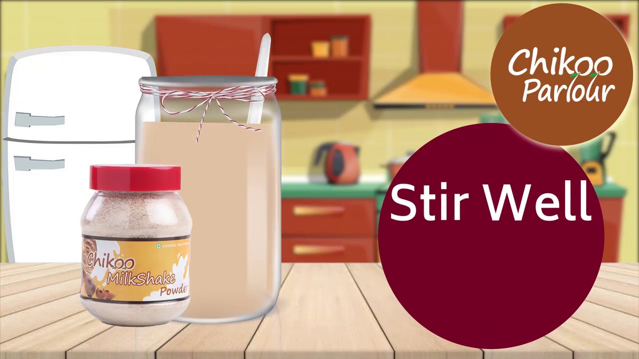 Chikoo Milkshake Recipe