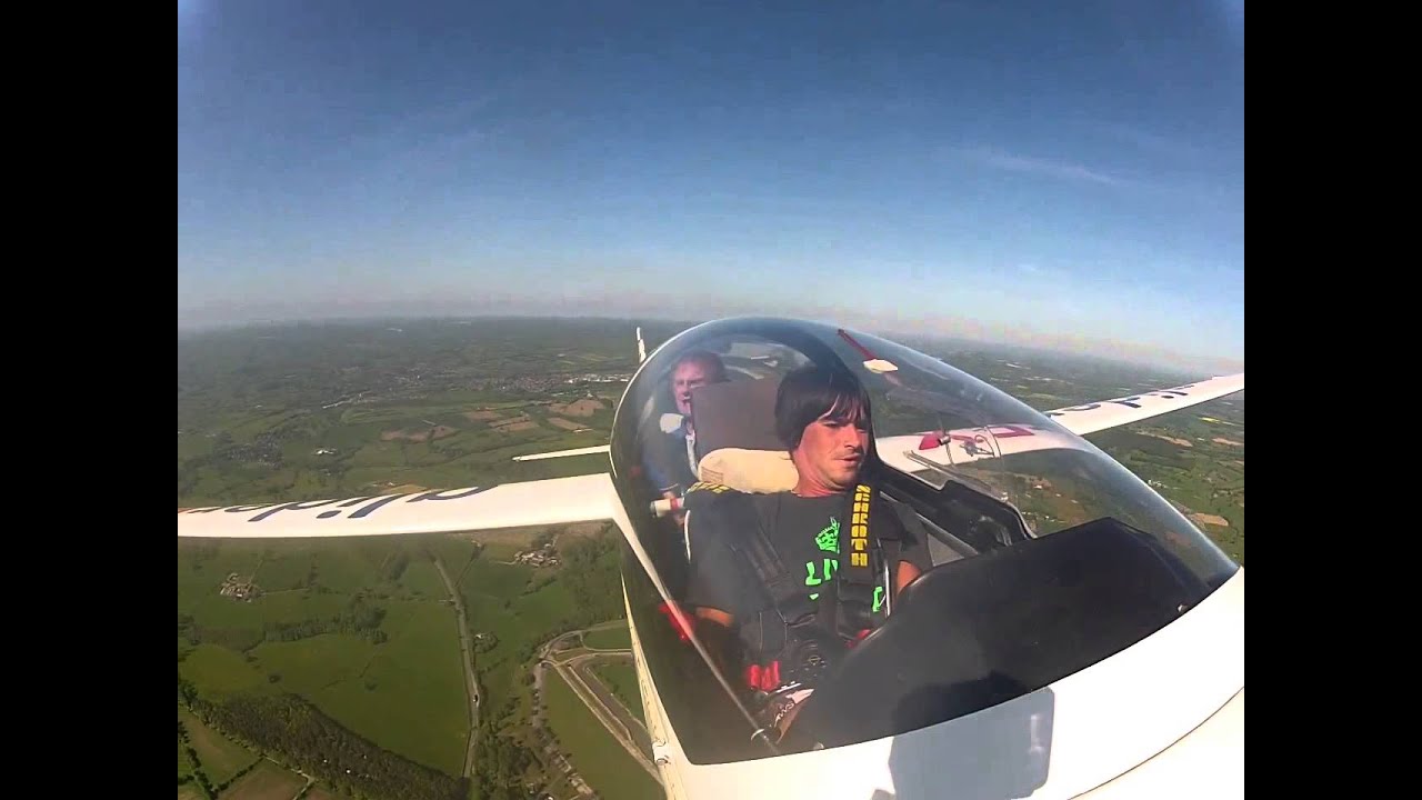 Aerobatic glider flight with Nathan Doidge and Guy Westgate (Short edit)