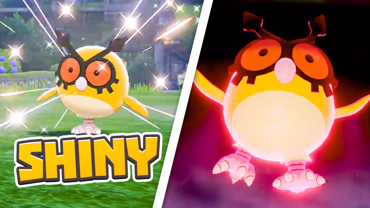 Full Odds Shiny Hoothoot | Pokemon Sword and Shield (Shiny Reaction)