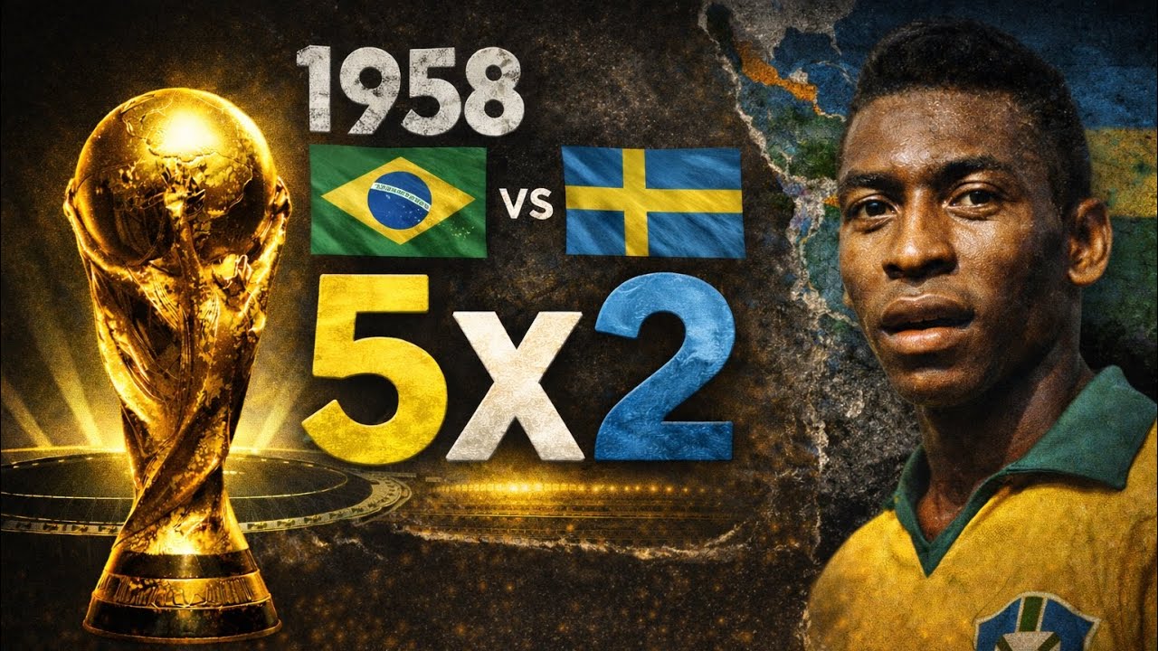 Copa de 1958: O Nascimento de uma Lenda