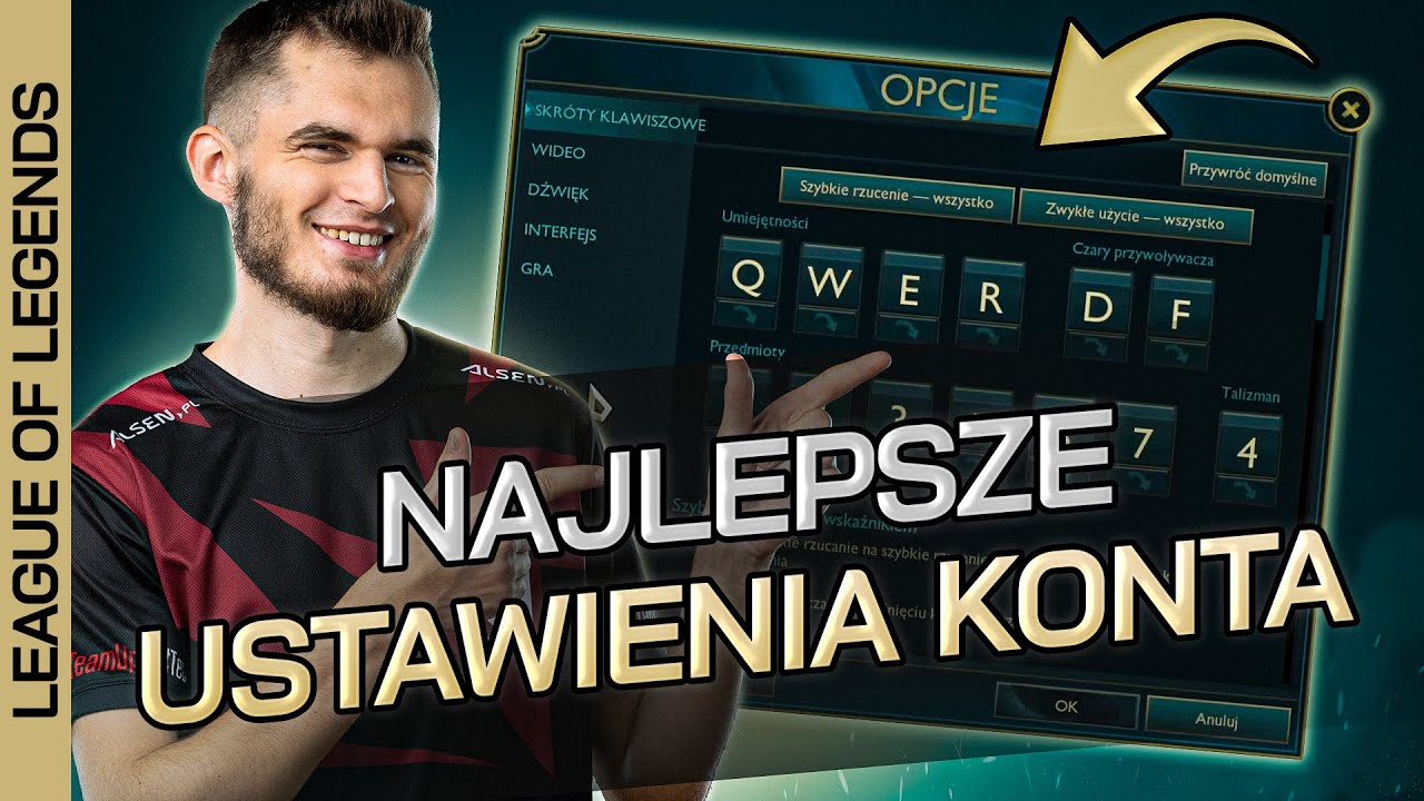NAJLEPSZE USTAWIENIA DO GRY LEAGUE OF LEGENDS - PORADNIK MAIKELB