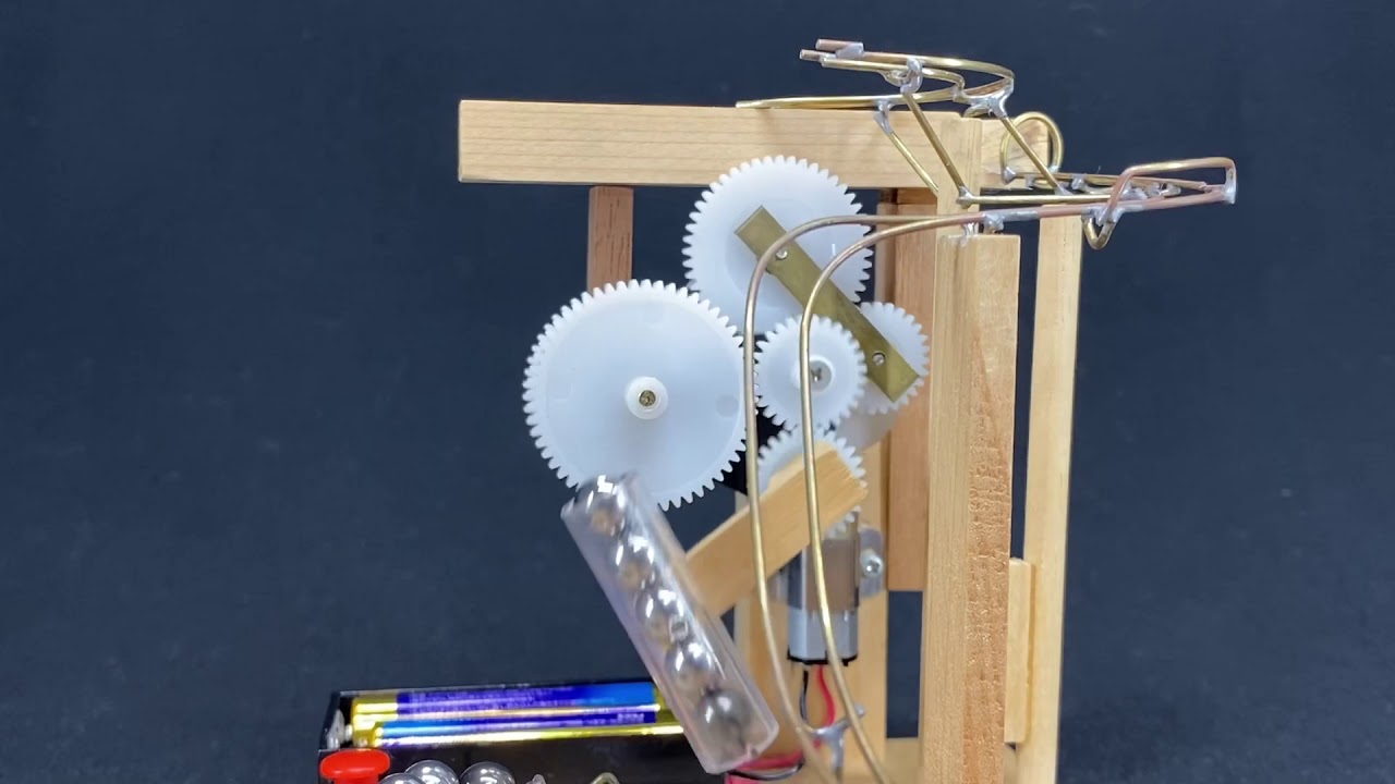 Cardan gear Marble Machine (2013)