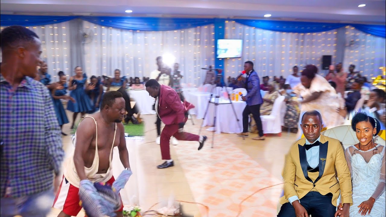 BRAZAK MBELE YA MAHARUSI ALIVYOVUA NGUO WATU WAVUNJIKA MBAVU ,WEDDING MR& MRS ADOLF MDODO