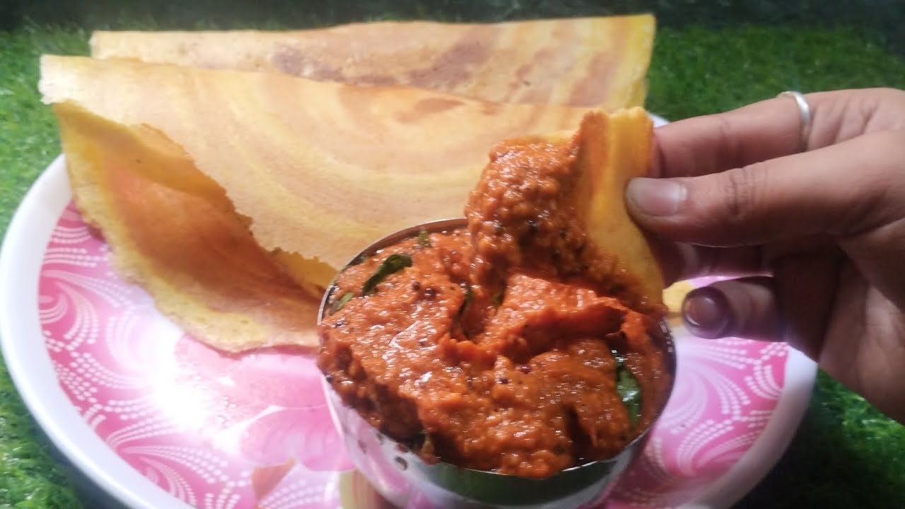 मुगडाळीचा कुरकुरीत डोसा & साउथ इंडियन चटणी
