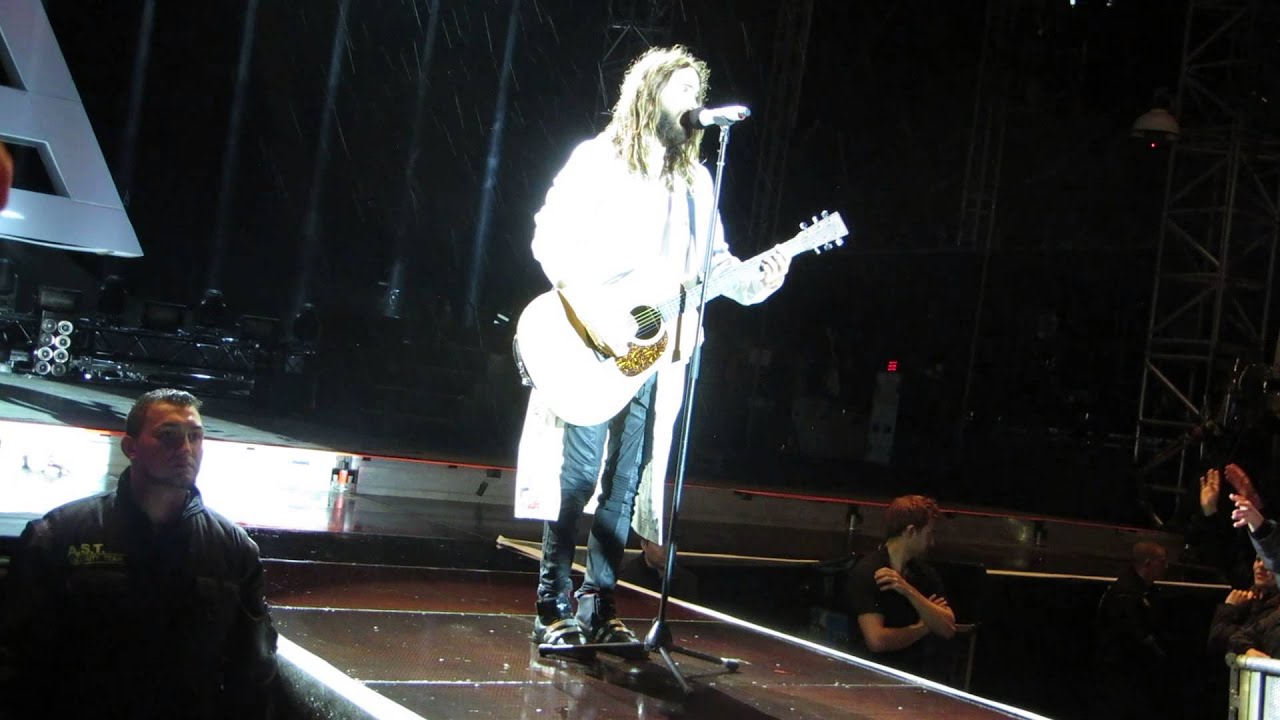 30 Seconds to Mars - Jared chatting & The Kill, Linz, Austria July 2nd 2014